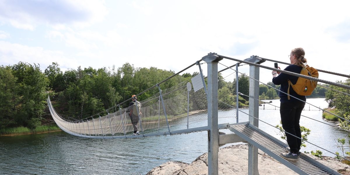 Spectacular bridges at Eriksberg
